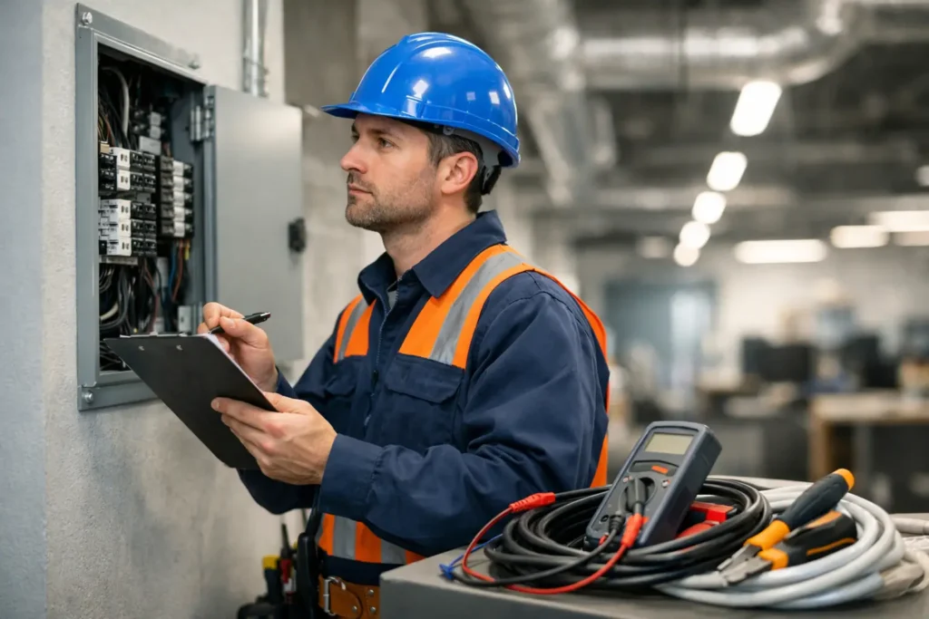 Commercial Electrical Maintenance Checklist