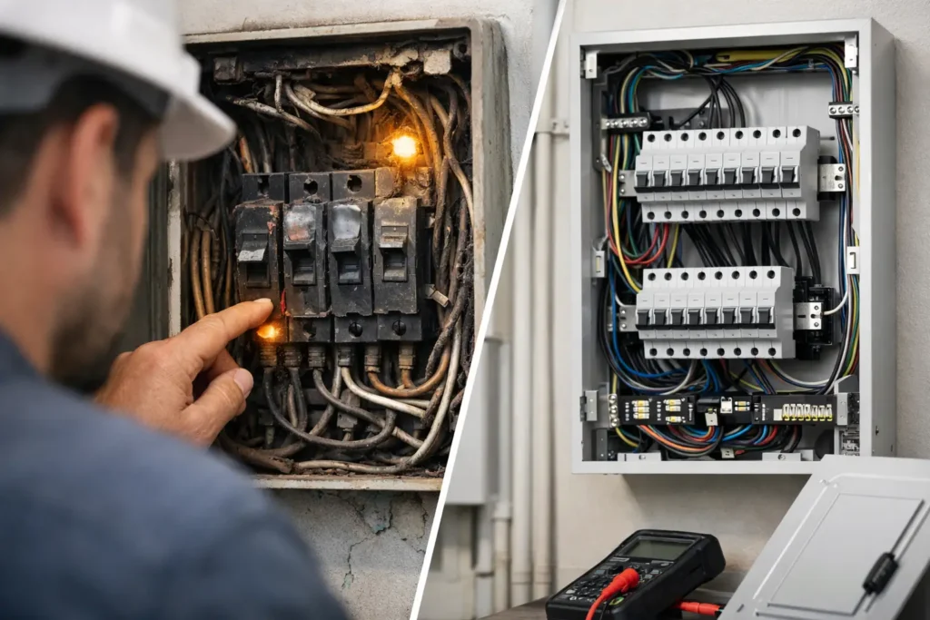 When to Replace Electrical Panels: 8 Warning Signs